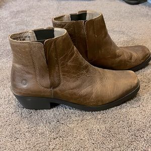 Bogs leather ankle high boots
